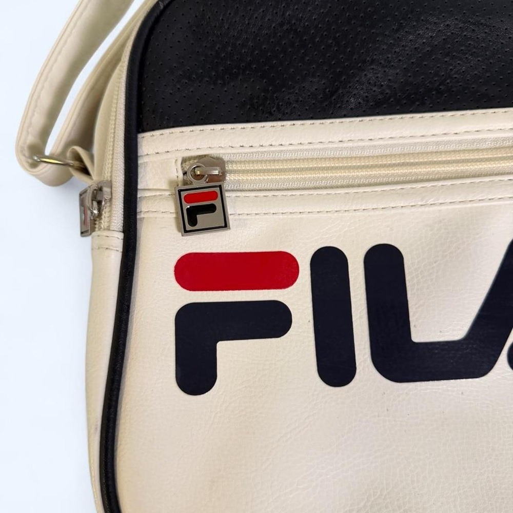 VTG Y2K Fila Messenger/Crossbody Bag and Matching Sweatband Gorpcore Blokecore - Picture 2 of 7